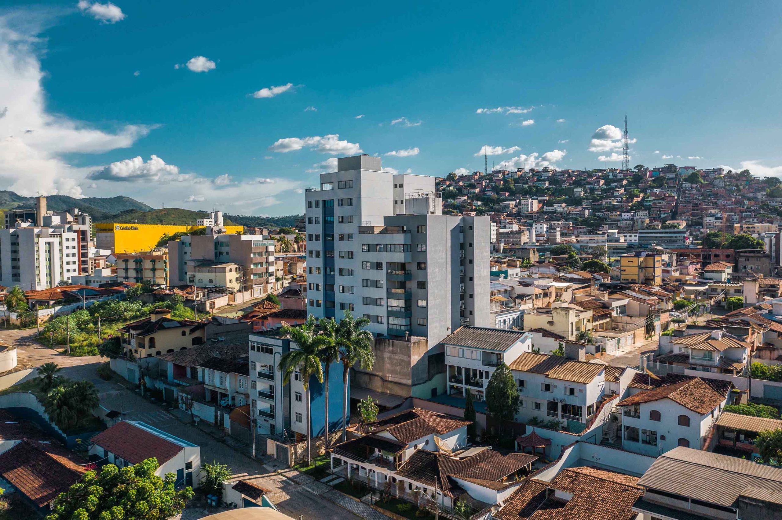 Vista da cidade de Coronel Fabriciano, MG
