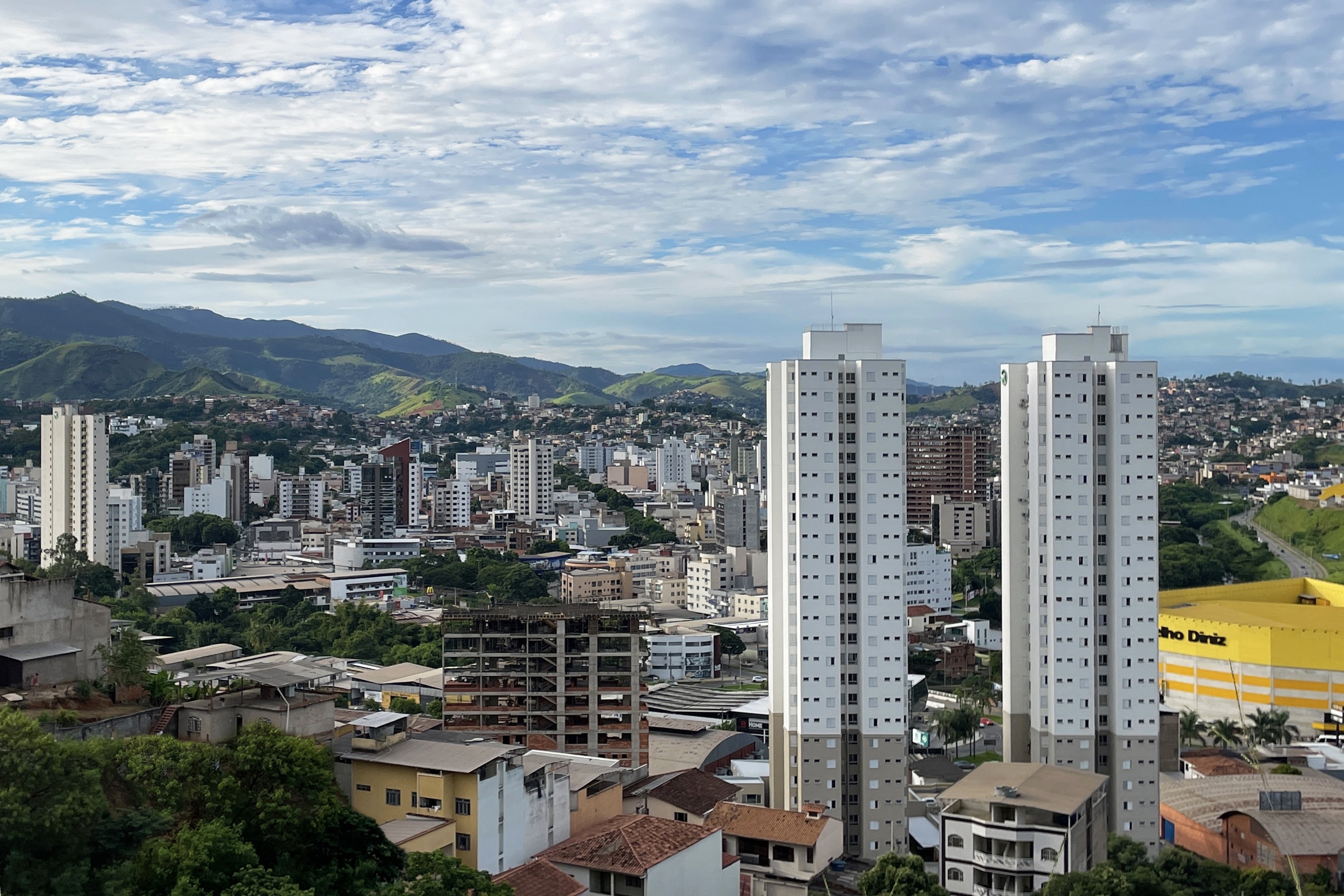 Vista da cidade de Ipatinga, MG